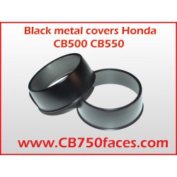 TWO metal gauge covers set for Honda CB750