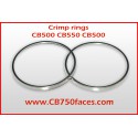 Honda CB550 crimp ring set (2 pcs) for speedometer and tachometer