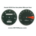 Honda CB350F Tachoscheiben mph