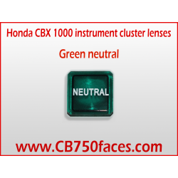 Honda CBX 1000 Idiot light instrument lenses single