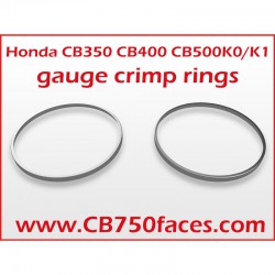 Honda CB350/CB400/CB500K1 crimp ring set (2 pcs)