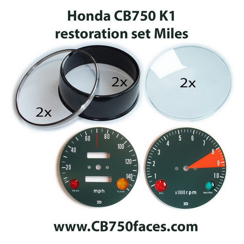 honda cb750 k1 gauge clock housing cover instrument restoration set honda cb750 k1 gauge clock housing cover instrument restoration set