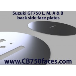 Suzuki GT750 B face plates mph