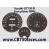 Suzuki GT750 J & K tellerplaten mph